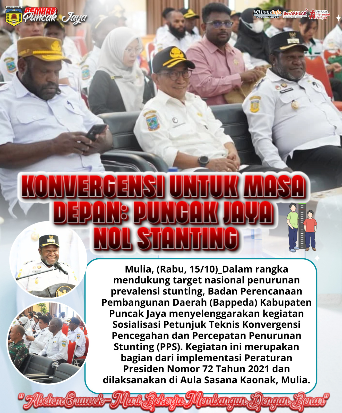 KONVERGENSI UNTUK MASA
DEPAN: PUNCAK JAYA NOL STANTING