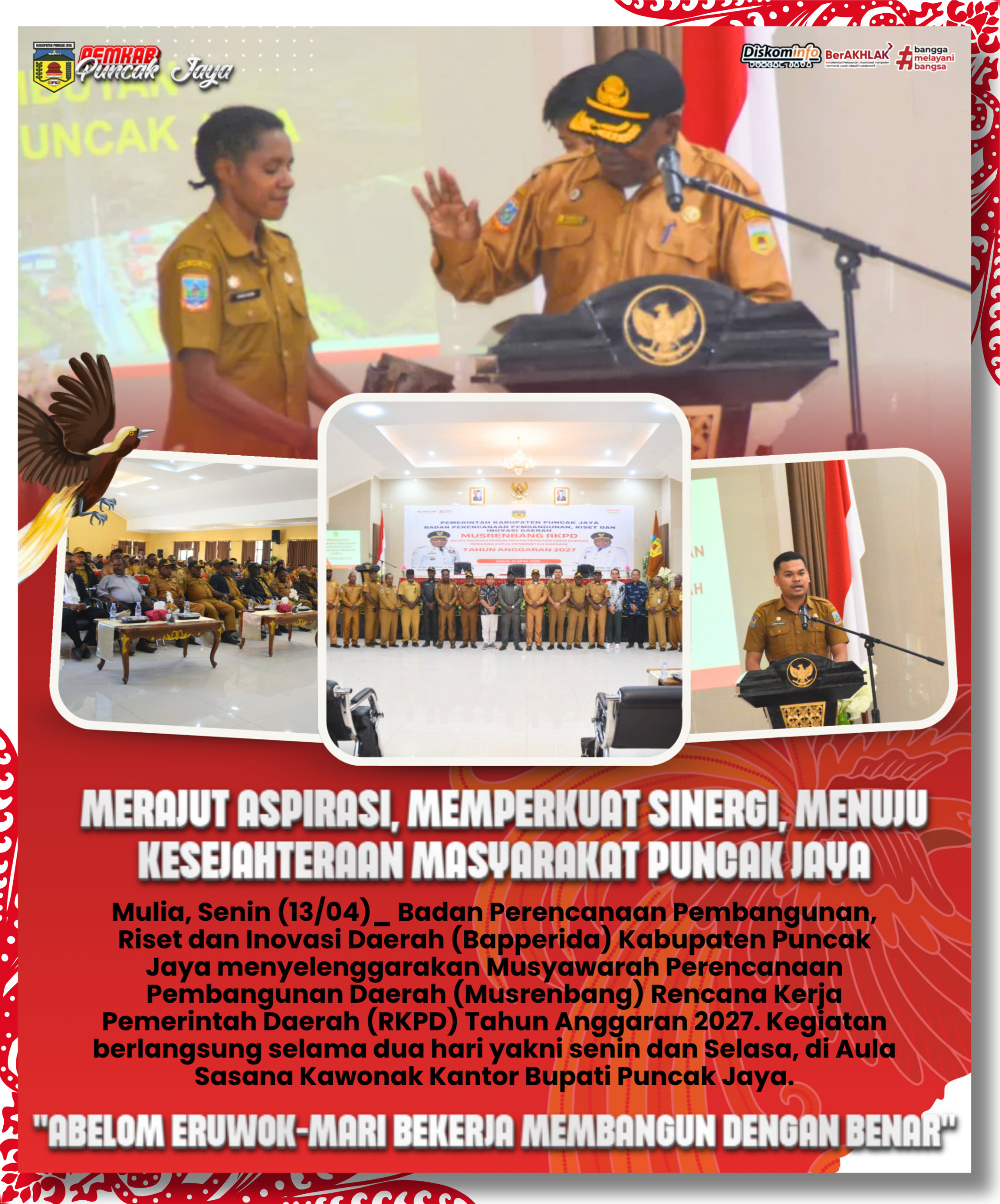 Musrenbang RKPD Puncak Jaya 2027