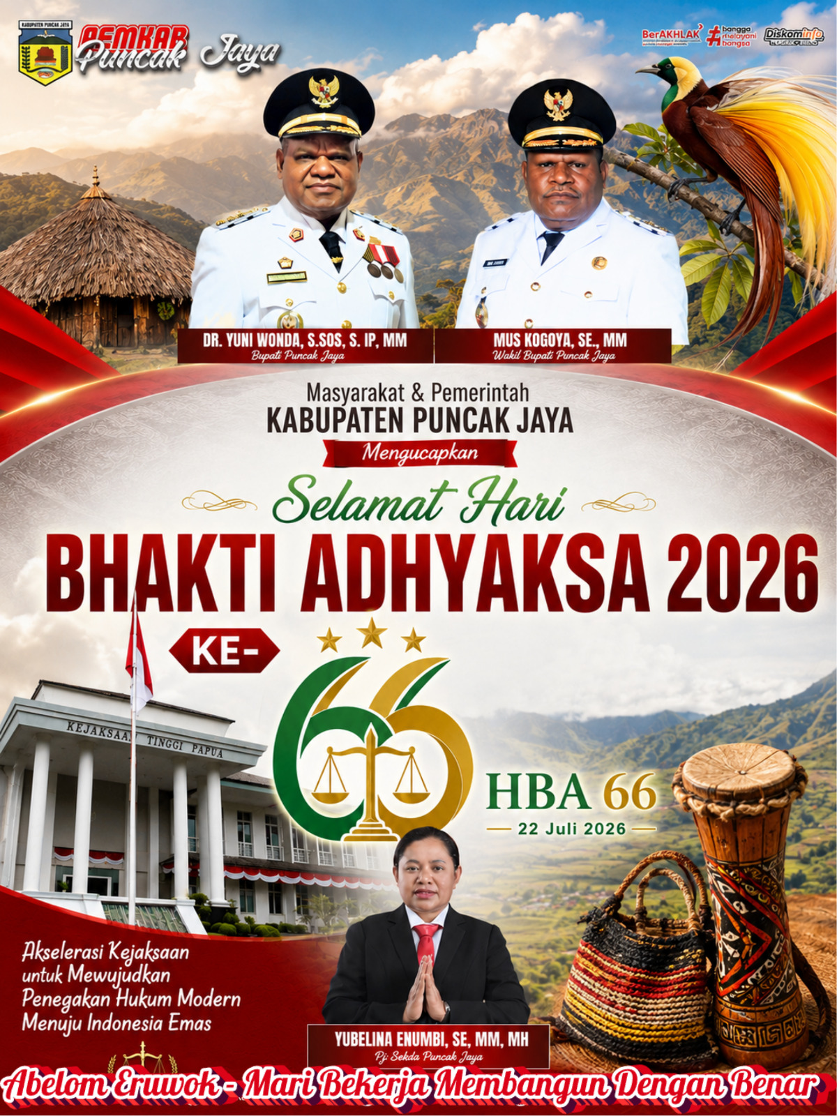 Selamat hari BHAKTI ADHYAKSA 2026