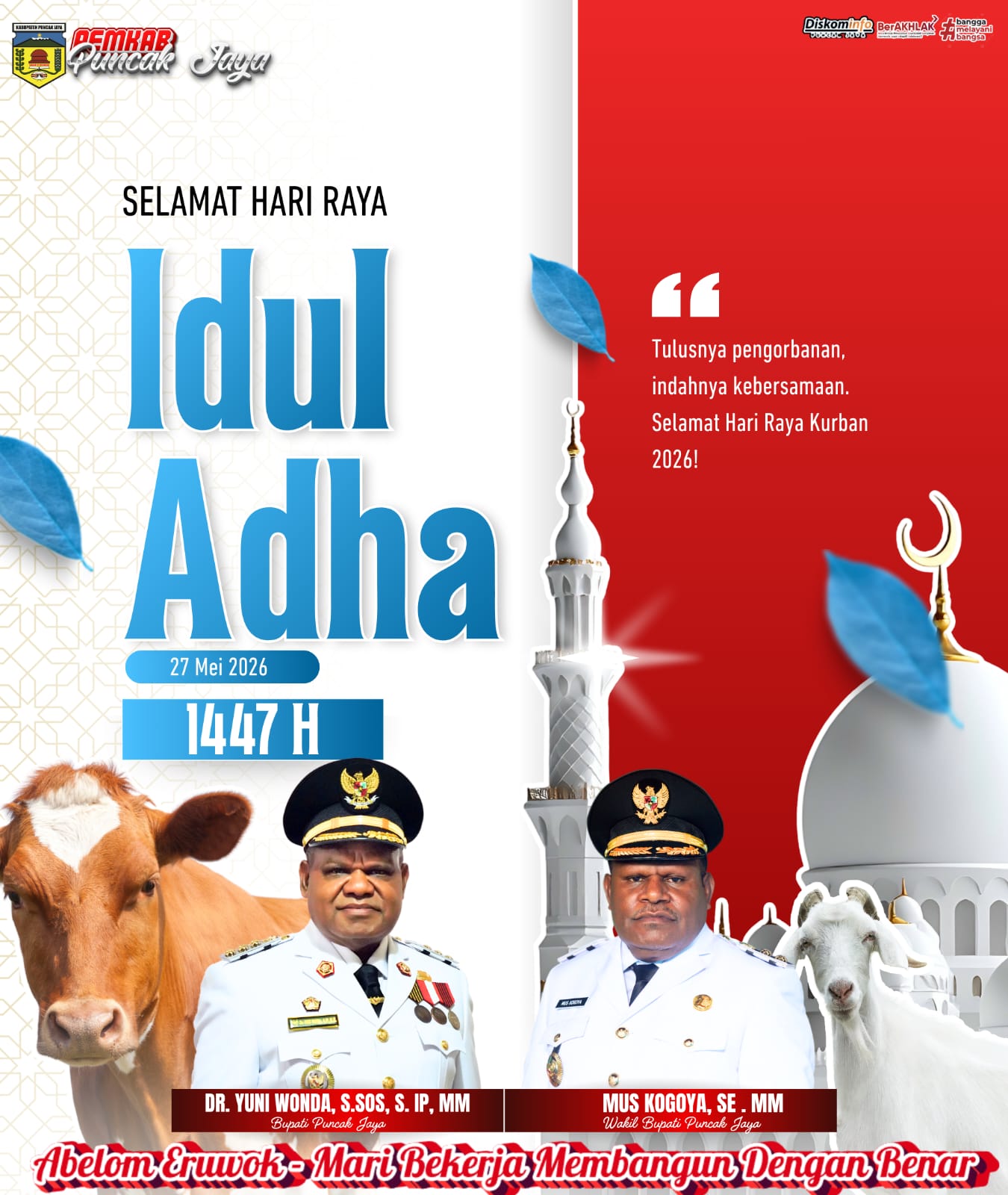 SELAMAT HARI RAYA IDUL ADHA 27 MEI 2026 1447 H