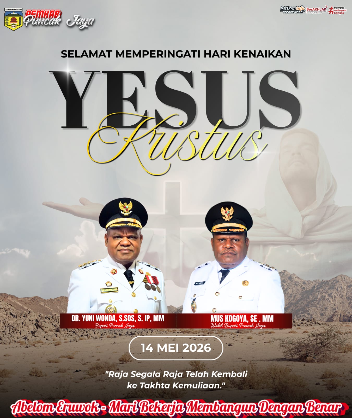SELAMAT MEMPERINGATI HARI KENAIKAN YESUS KRISTUS