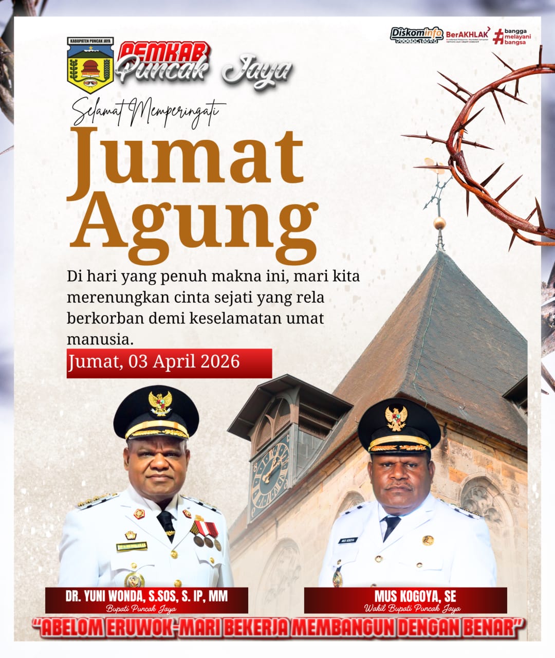 SELMAT MEMPERINGATI JUMAT AGUNG