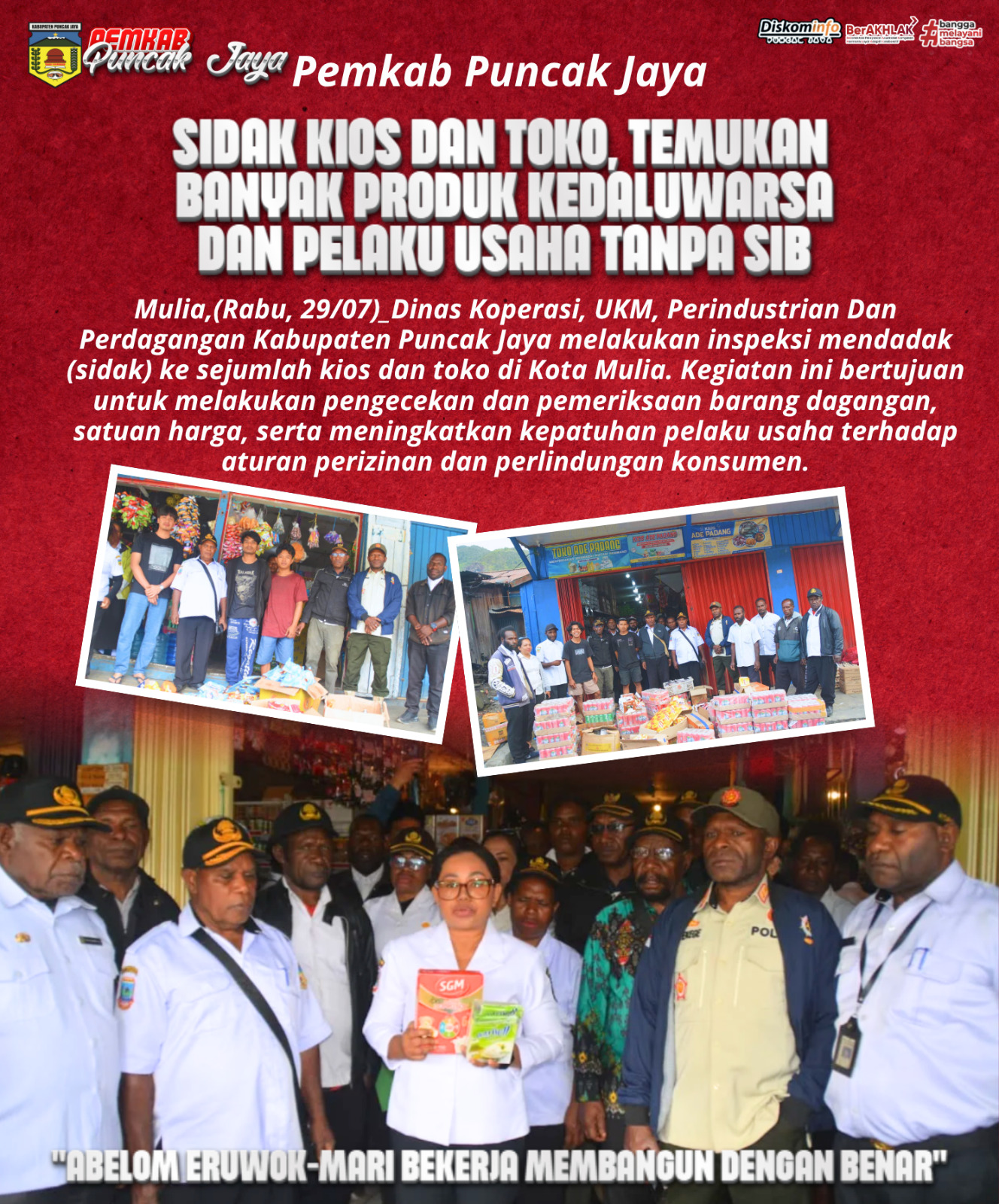 Sidak barang kadaluarsa, ditemukan banyak pelaku usaha tanpa SIB