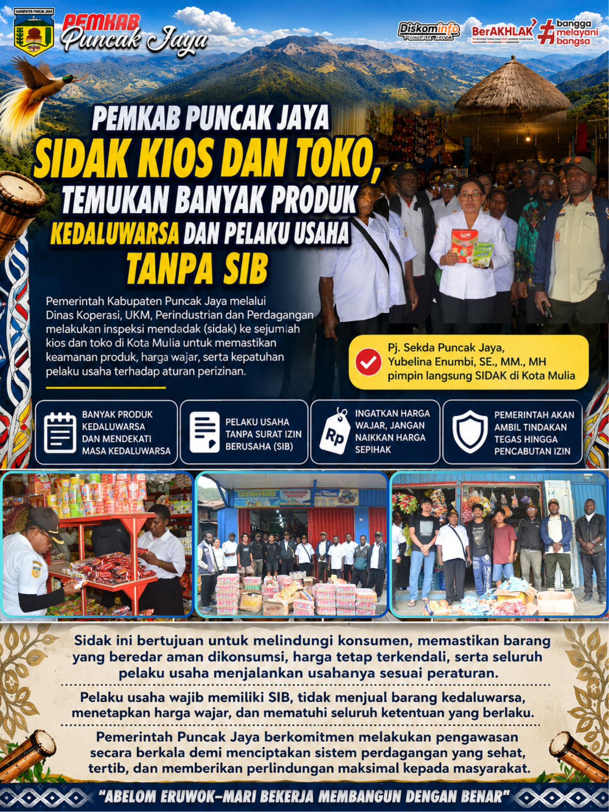 Sidak barang kadaluarsa, ditemukan banyak pelaku usaha tanpa SIB