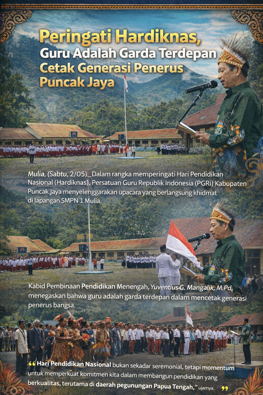UPACARA PERINGATI HARDIKNAS 2026