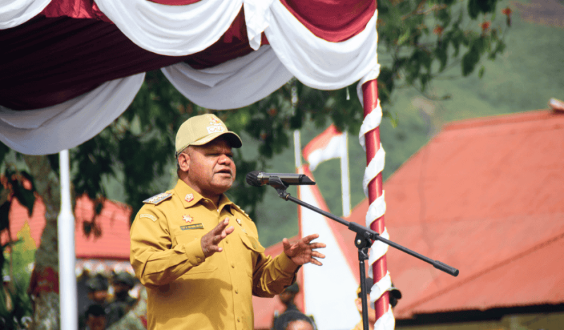 Bupati Puncak Jaya Tekankan ASN Kembali Bekerja: Jangan Sebarkan Hoaks Tentang Pergantian Jabatan