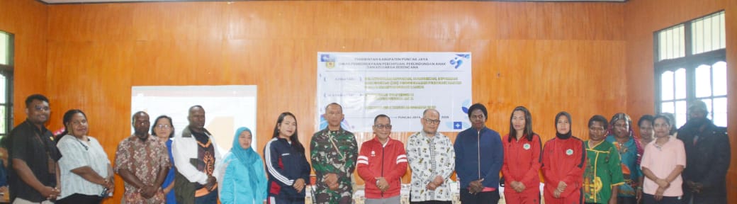 DP3AKB GELAR RAT TPPS KABUPATEN PUNCAK JAYA PERKUAT SINERGI, TARGETKAN GENERASI BEBAS STUNTING