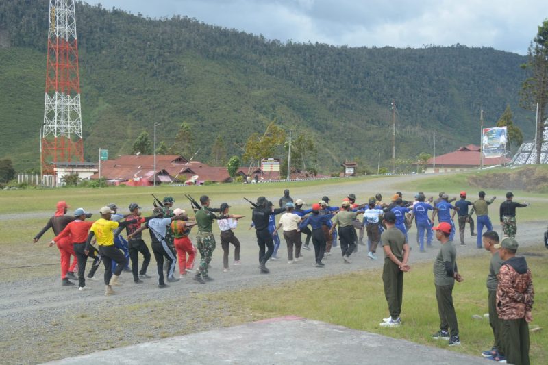 Paskibra Kabupaten Puncak Jaya Sudah Mencapai 70 Persen Siap Mengarumkan Kemerdekaan RI Ke-80 Tahun