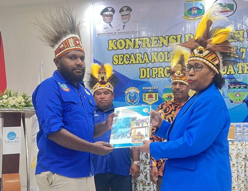 Pelantikan Ketua KAPP Kabupaten Puncak Jaya dalam Konferensi Daerah Istimewa Papua Tengah