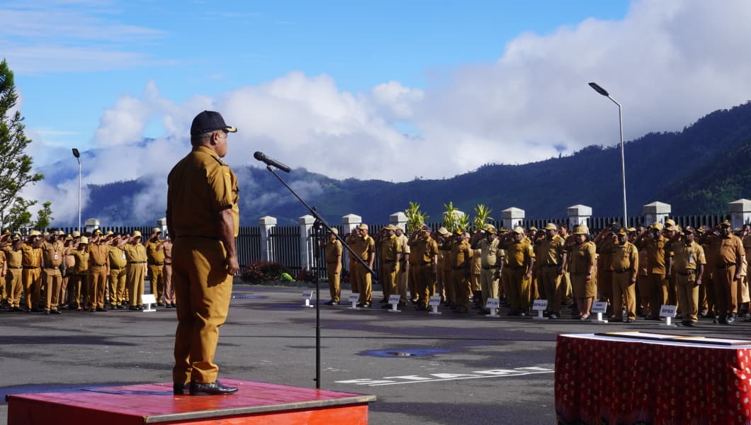 Pemkab Puncak Jaya Matangkan Persiapan Sambut Kunjungan Gubernur Papua Tengah dan Rapat Kerja Pemerintah Provinsi
