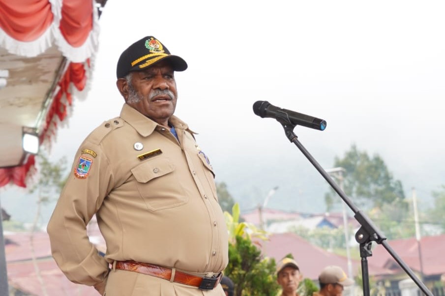 Pimpin Apel Gabungan ASN, Plh Sekda Tekankan Disiplin dan Peningkatan Pelayanan Publik.