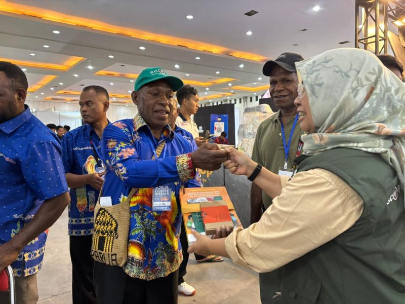 Produk Unggulan Puncak Jaya Curi Perhatian di Ajang Kopi Nasional