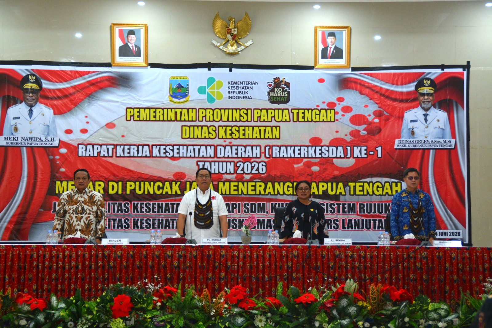 Puncak Jaya Jadi Tuan Rumah Rakerkesda Papua Tengah 2026, Perkuat Komitmen Transformasi Layanan Kesehatan dari Wilayah 3T