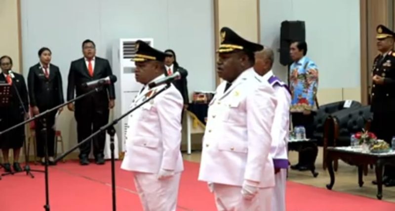 Resmi Dilantik! Dr. Yuni Wonda dan Mus Kogoya Pimpin Puncak Jaya hingga 2030
