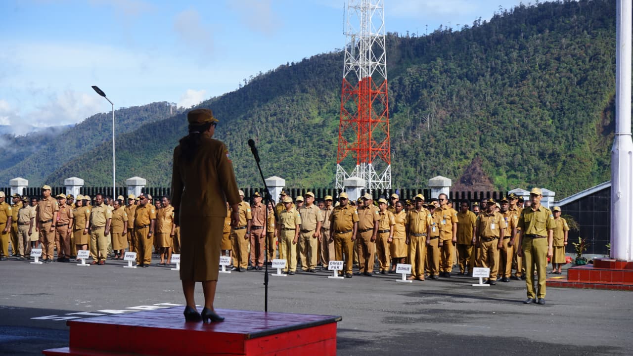 SEKDA PUNCAK JAYA: BANYAK ASN, TAPI KEHADIRAN MASIH MINIM, MARI JADI TELADAN