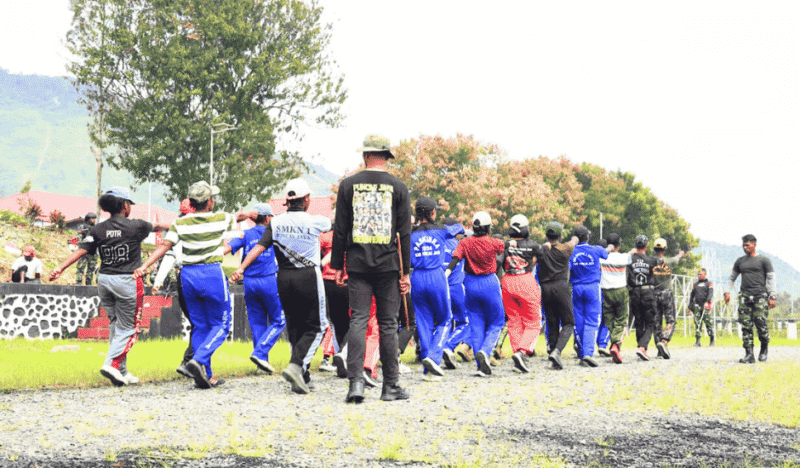 Semangat Merah Putih Menggelora, Paskibraka Puncak Jaya Siap Harumkan Daerah