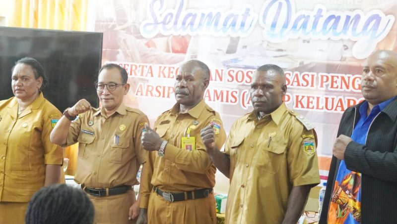 Sosialisasi Pengelolaan Arsip Dinamis Keluarga: Membangun Budaya Tertib Arsip di Kabupaten Puncak Jaya
