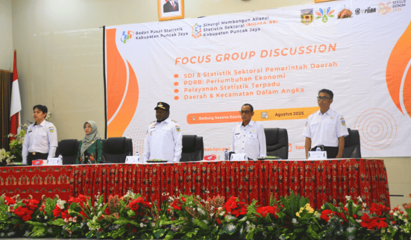 Statistik Jadi Senjata Pembangunan: Puncak Jaya Gelar Forum SIGMA-SS